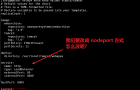 安装前 自定义chart