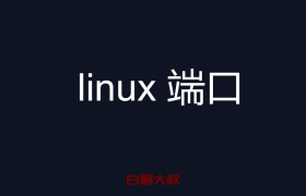 linux 应用对应的端口